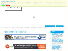 Tablet Screenshot of europur.org